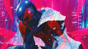 Spiderman 2099, Spiderman, Superheroes, Artwork, Digital Art, 4K wallpaper