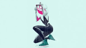 Spider Man Across The Spider Verse, Gwen Stacy, Superheroes, Artwork, Digital Art, 2023 Movies, Movies, Artist, 4K wallpaper