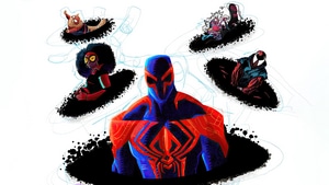 Spider Man Across The Spider Verse, Spiderman, Gwen Stacy, Miles Morales, Spiderman 2099, Superheroes, 2023 Movies, Movies, 4K wallpaper