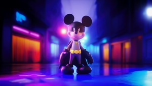 Batman, Mickey Mouse, Superheroes, Artwork, Digital Art, Artist, Behance, 4K wallpaper