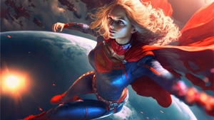 Supergirl, Superheroes, Cosplay, Artist, Deviantart, 4K wallpaper