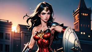 Wonder Woman, Superheroes, Artwork, Digital Art, Artist, Deviantart, 4K wallpaper