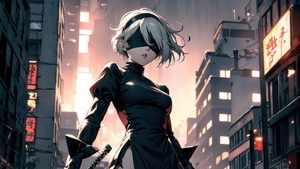 Nier Automata, Games, Artist, Artwork, Digital Art, Deviantart, 4K wallpaper