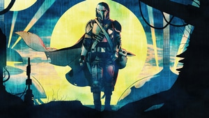 The Mandalorian, Baby Yoda, Star Wars, Tv Shows, Artstation, 4K wallpaper