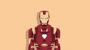 Iron Man, Superheroes, Artwork, Digital Art, Minimalism, Artist, Behance, 4K wallpaper