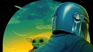 The Mandalorian, Tv Shows, Star Wars, Baby Yoda, Artwork, 4K wallpaper