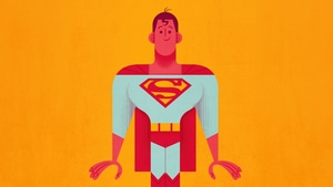 Superman, Superheroes, Minimalism, Minimalist, Artist, Artwork, Digital Art, Artstation, 4K wallpaper