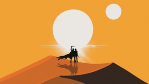 Dune Part Two, Dune, 2023 Movies, Movies, Minimalism, Minimalist, 4K wallpaper