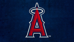 Los Angeles Angels, Major League Baseball (MLB), Baseball team, Dark blue, 4K wallpaper