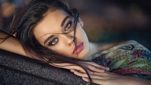 Green Eyes, Girls, Model, Closeup, 4K wallpaper