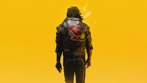 Keanu Reeves, Cyberpunk 2077, 2023 Games, Games, Minimalism, Minimalist, Artstation, 4K wallpaper