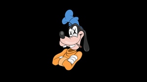 Goofy, Cartoons, Dark, Black, Oled, Artist, Artwork, Digital Art, 4K wallpaper
