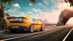 Porsche 911 Gt2 R, Porsche 911, Porsche, Cars, Behance, 4K wallpaper