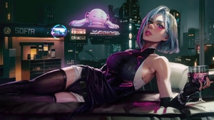 Cyberpunk Edgerunners, Cyberpunk, Tv Shows, Netflix, Artstation, 4K wallpaper