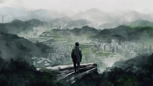 Alone, Artist, Artwork, Digital Art, Artstation, 4K wallpaper