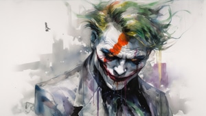 Joker, Supervillain, Superheroes, Artist, Artwork, Digital Art, 4K wallpaper