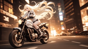 Anime Girl, Anime, Biker, Fantasy, Artist, Artwork, Digital Art, 4K wallpaper