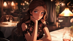 Anime Girl, Anime, Artist, Artwork, Digital Art, 4K wallpaper