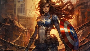 Captain America, Superheroes, Artwork, Digital Art, Artist, Artstation, 4K wallpaper