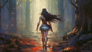 Wonder Woman, Superheroes, Artwork, Digital Art, Artist, Artstation, 4K wallpaper