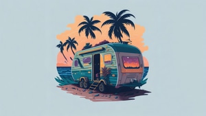 Van, Artist, Artwork, Digital Art, Minimalism, Ai, Artstation, 4K wallpaper