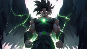 Broly, Anime, Artwork, Artist, 4K wallpaper