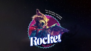 Rocket Raccoon, Guardians Of The Galaxy Vol 3, Guardians Of The Galaxy, Marvel, 2023 Movies, Movies, Dark, Black, 4K wallpaper