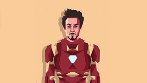Iron Man, Superheroes, Minimalism, Minimalist, Artwork, Digital Art, Artist, Behance, 4K wallpaper
