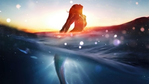 Halle Bailey, The Little Mermaid 2023, The Little Mermaid, 2023 Movies, Animated Movies, Ariel, Mermaid, 4K wallpaper