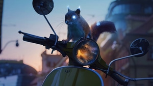 Squirrel, Manipulation, Artist, Artwork, Digital Art, 4K wallpaper