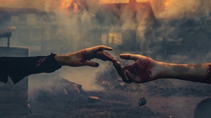 Couple, Love, Blood, Artist, Artwork, Digital Art, 4K wallpaper