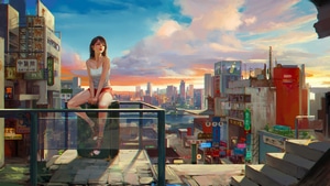 Alone, Artist, Artwork, Digital Art, , 12k, 4K wallpaper