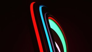 Neon, Abstract, Lines, Artist, Artwork, Digital Art, 4K wallpaper