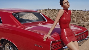 Kendall Jenner, Celebrities, Girls, Model, , 12k, Red Dress, 4K wallpaper