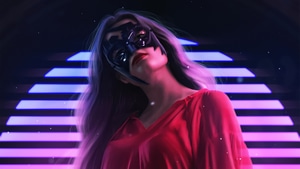 Mask, Artist, Artwork, Digital Art, 4K wallpaper
