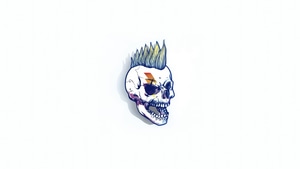 Skull, White, Artist, Artwork, Digital Art, Minimalism, Minimalist, 4K wallpaper