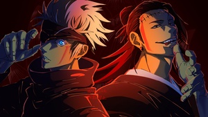 Satoru Gojo, Suguru Geto, Jujutsu Kaisen, 4K wallpaper