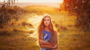 Women, Outdoor, Girls, Model, Evening, 4K wallpaper