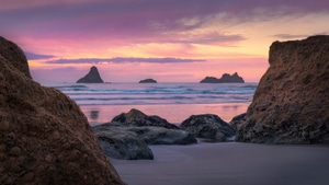 Dawn, Beach, Nature, 4K wallpaper