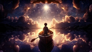 Boat, Artist, Artwork, Digital Art, 4K wallpaper