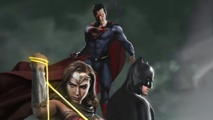 Wonder Woman, Batman, Superman, Superheroes, Artist, Artwork, Digital Art, 4K wallpaper