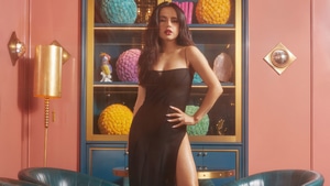 Becky G, Celebrities, Girls, Music, Black Dress, 4K wallpaper