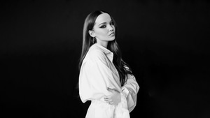 Dove Cameron, Celebrities, Girls, Photoshoot, Monochrome, Black And White, 4K wallpaper