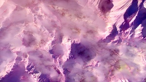 Infrared, Mountain range, Aerial view, Above clouds, Digital Art, 4K wallpaper