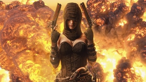 Warrior, Guns, Artist, Artwork, Digital Art, , Deviantart, 4K wallpaper