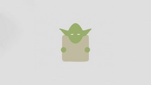 Yoda, Star Wars, Movies, Minimalism, Minimalist, Artist, Artwork, Digital Art, Behance, 4K wallpaper