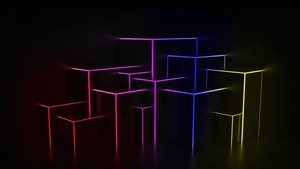 Abstract, Neon, Artist, Artwork, Digital Art, Deviantart, 4K wallpaper