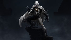 Venom, Moon Knight, Superheroes, Artist, Artwork, Digital Art, 4K wallpaper