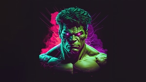 Hulk, Superheroes, Minimalism, Minimalist, Artist, Artwork, Digital Art, Deviantart, 4K wallpaper