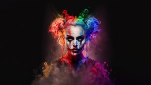 Harley Quinn, Superheroes, Artist, Artwork, Digital Art, Two Toned Hair, 4K wallpaper